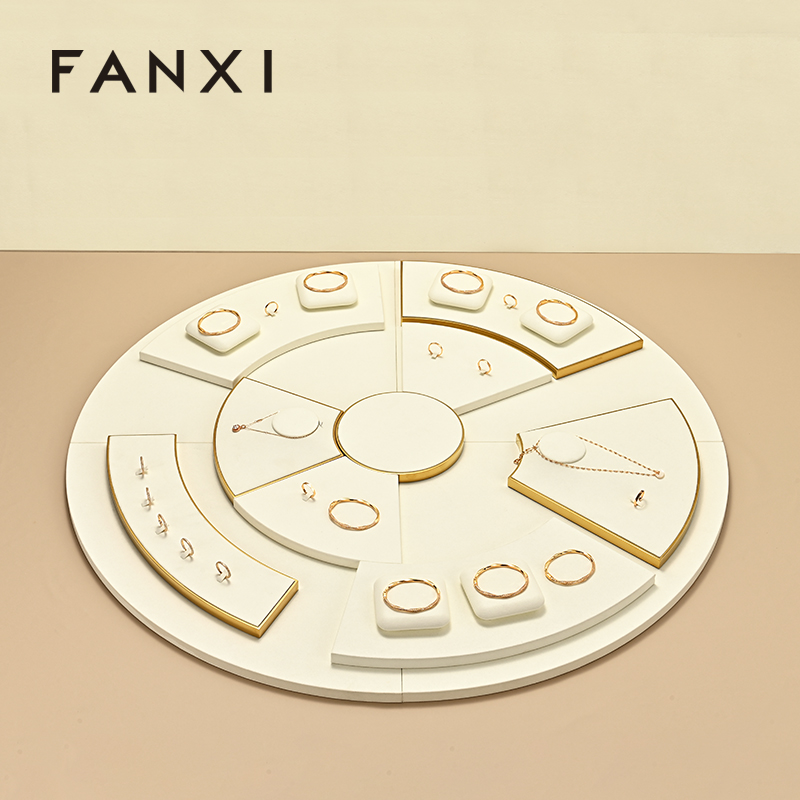 FANXI Factory off white Metal Jewelry Combination Set