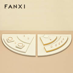FANXI Factory off white Metal Jewelry Combination Set
