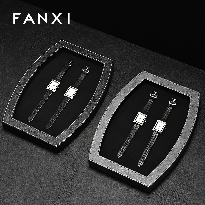 FANXI Luxury specific velvet Jewelry Display Plate