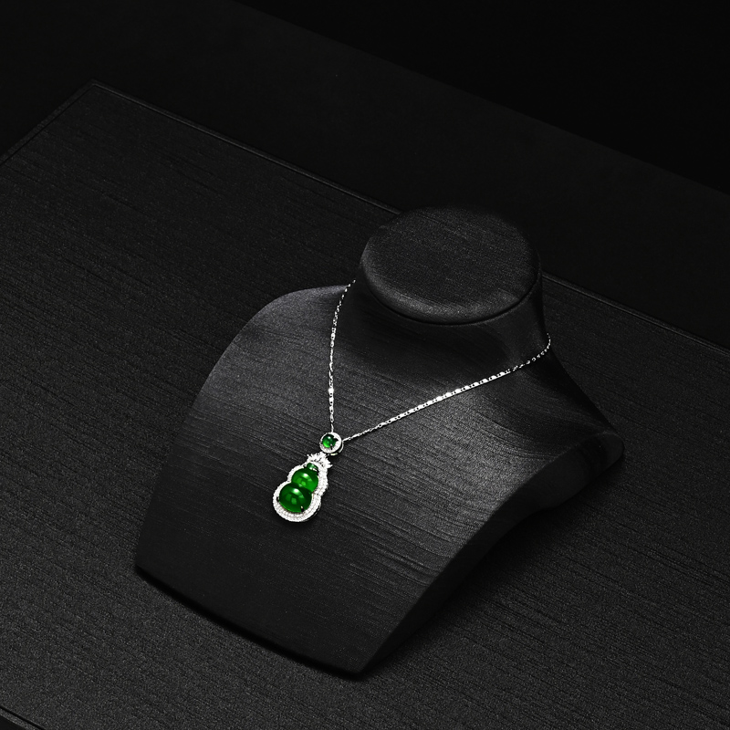 FANXI New arrival black silk Jewelry Combination Set