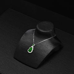 FANXI New arrival black silk Jewelry Combination Set