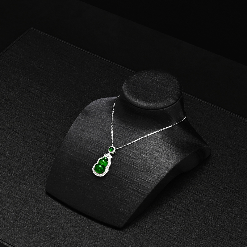FANXI New arrival black silk Jewelry Combination Set