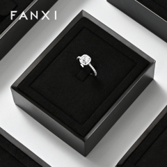 FANXI High quality Black Microfiber Jewelry Display tray