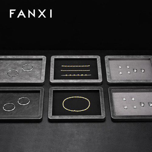 FANXI Fashion specific velvet Jewelry Display Plate