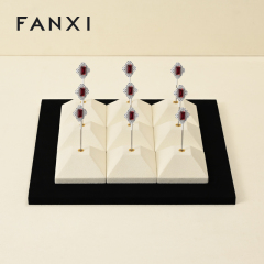 FANXI High quality Microfiber rice Jewelry Display