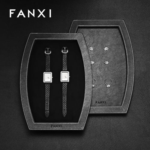 FANXI Luxury specific velvet Jewelry Display Plate