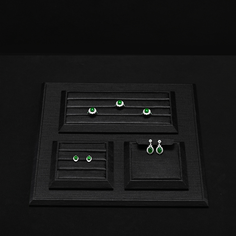 FANXI New arrival black silk Jewelry Combination Set