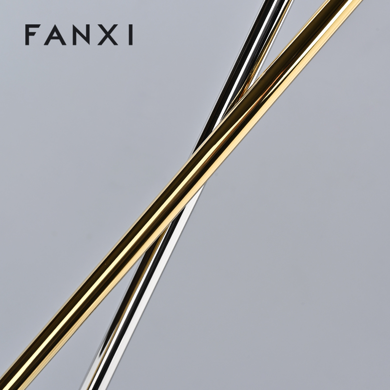 FANXI Luxury Multi-color optional Metal Jewelry Display