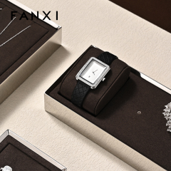 FANXI Hot sale Brown Metal Jewelry display tray
