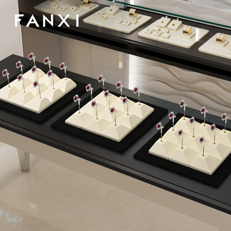 FANXI High quality Microfiber rice Jewelry Display