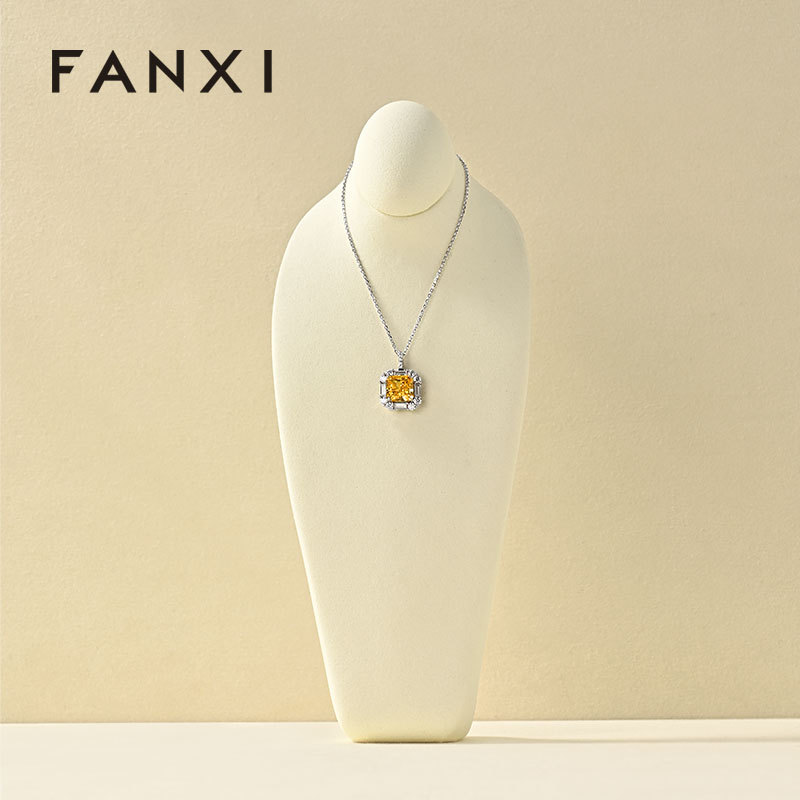 FANXI Wholesale microfiber Jewelry Portrait Stand