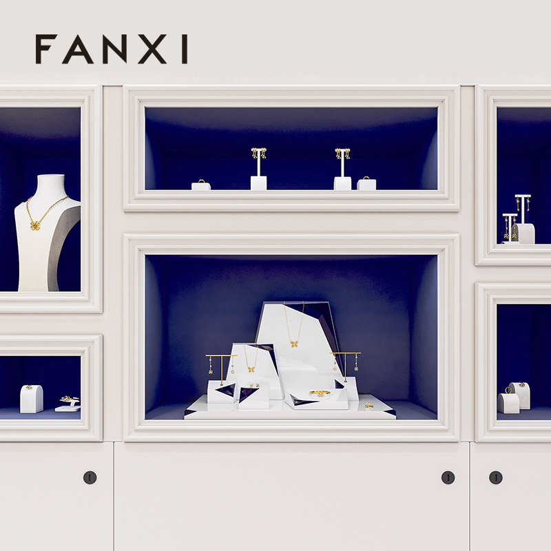 FANXI Fashion Blue glossy baking paint Combination Platform