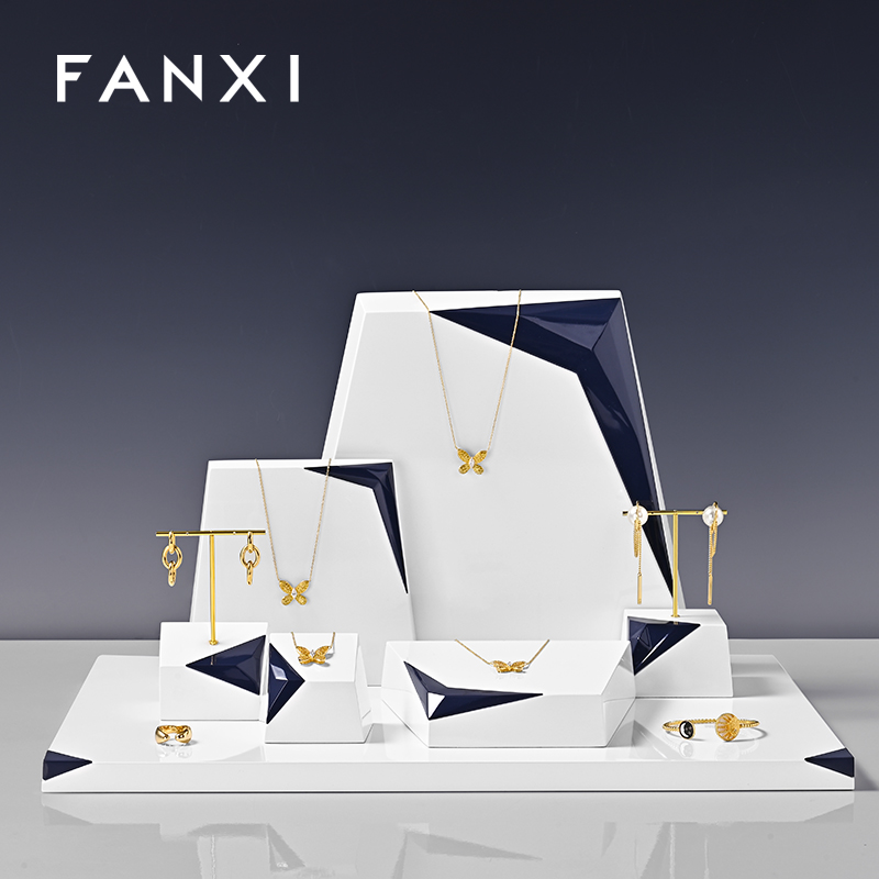 FANXI Fashion Blue glossy baking paint Combination Platform