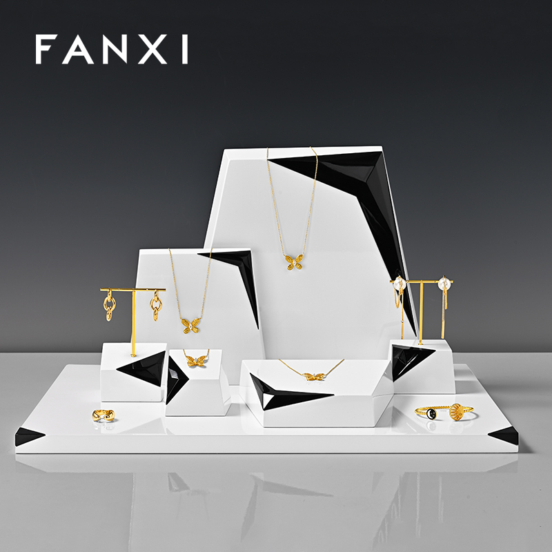 FANXI Fashion Black glossy baking paint Combination Platform