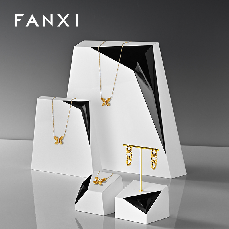 FANXI Fashion Black glossy baking paint Combination Platform