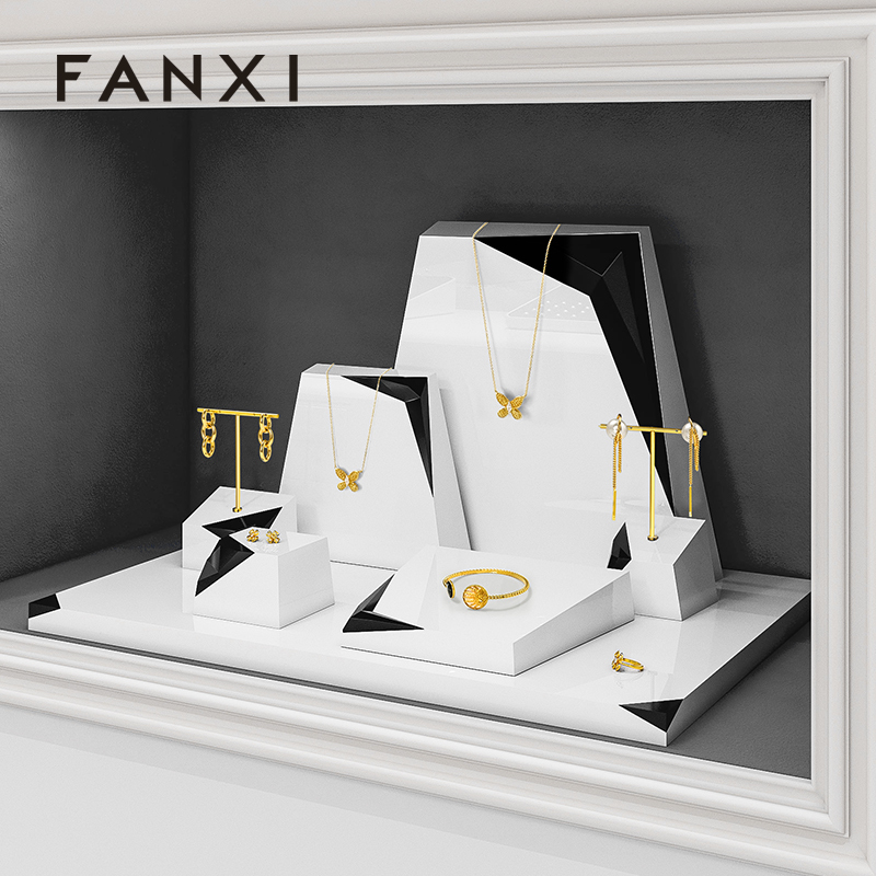 FANXI Fashion Black glossy baking paint Combination Platform