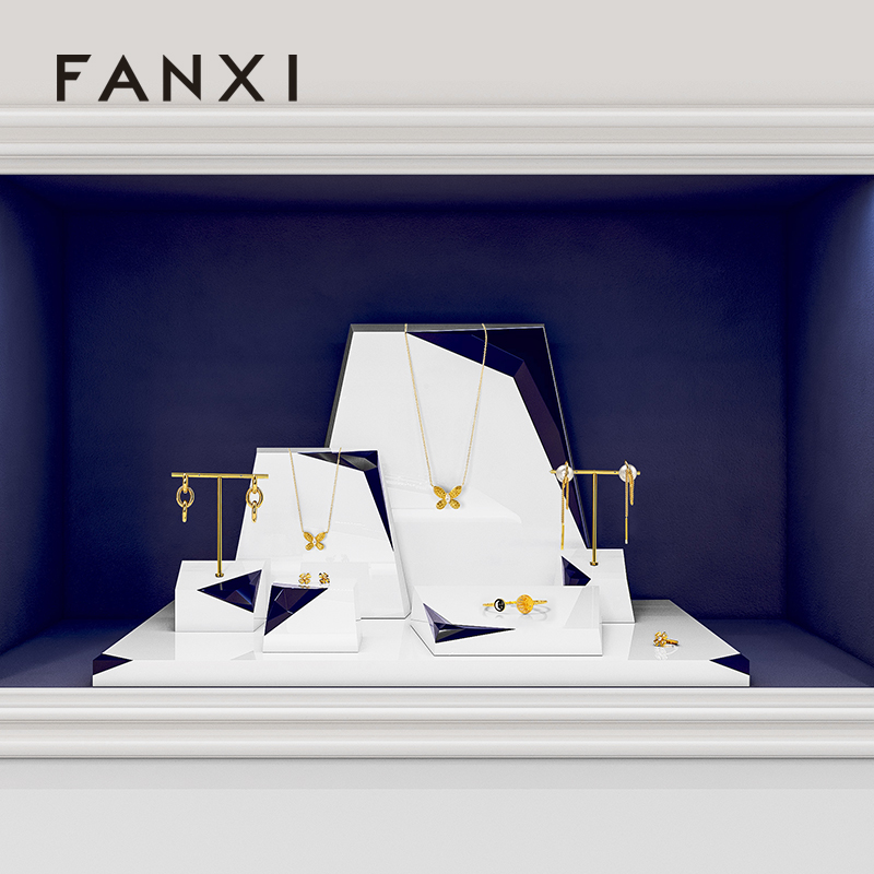 FANXI Fashion Blue glossy baking paint Combination Platform