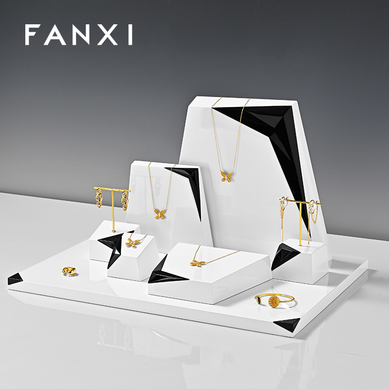 FANXI Fashion Black glossy baking paint Combination Platform