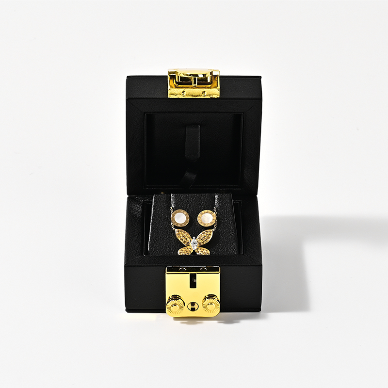FANXI Custom pu leather earring or ring box