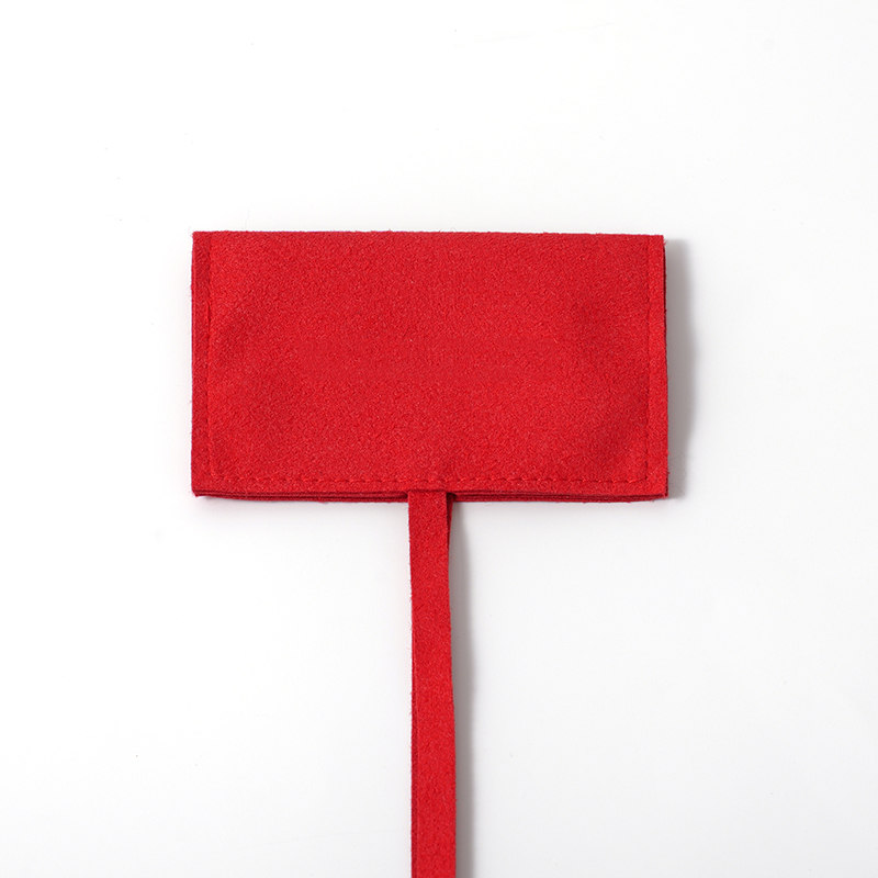 FANXI Custom red microfiber jewelry bag