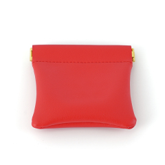 FANXI Custom red leather jewelry bag