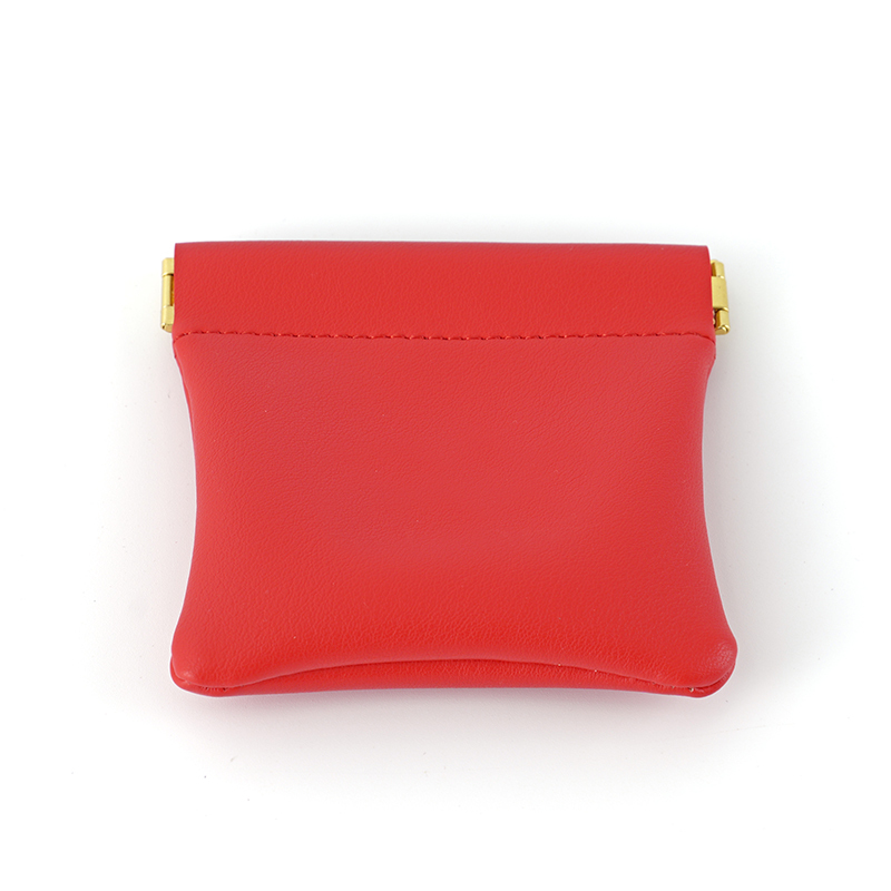 FANXI Custom red leather jewelry bag