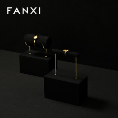 FANXI Wholesale metal Black Jewelry display set