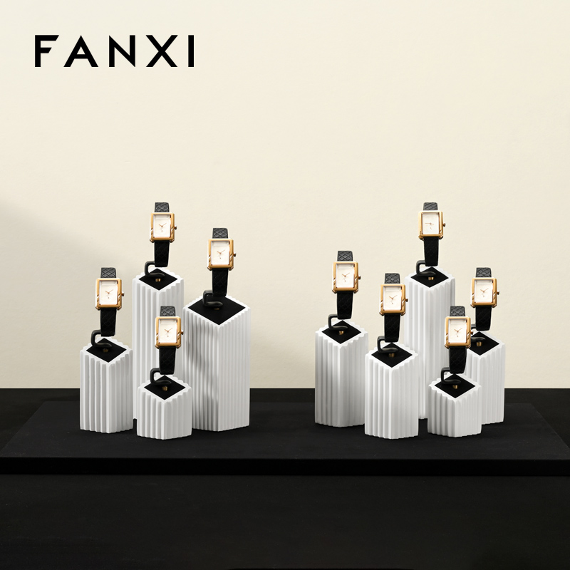 FANXI Factory Black Baking paint Jewelry display set