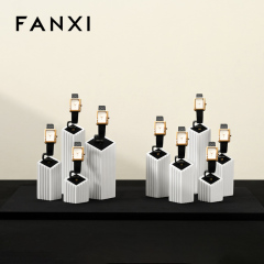 FANXI Factory Black Baking paint Jewelry display set