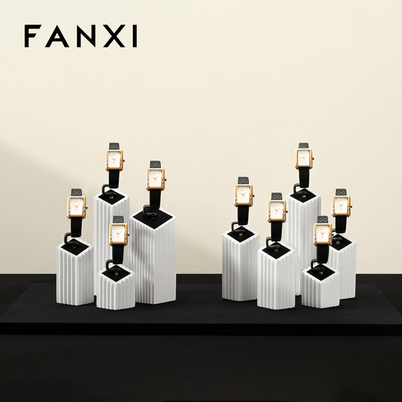 FANXI Factory Black Baking paint Jewelry display set