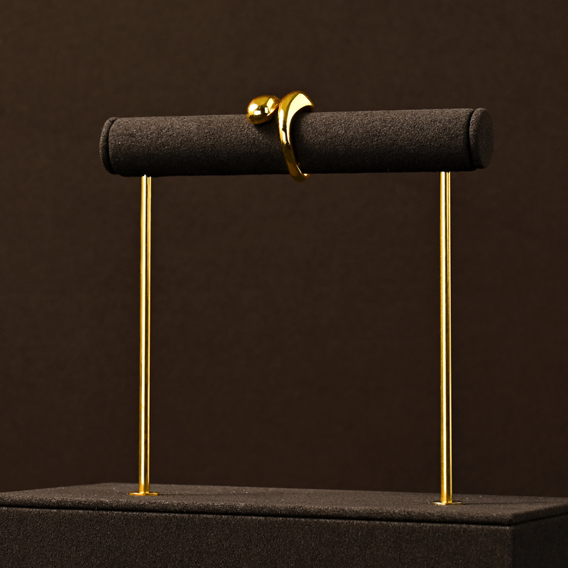 FANXI Luxury Brown metal Jewelry display set