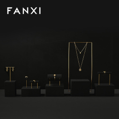 FANXI Wholesale metal Black Jewelry display set