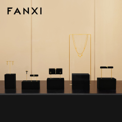 FANXI Wholesale metal Black Jewelry display set