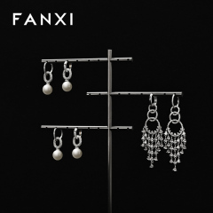 FANXI Wholesale black metal jewelry display set