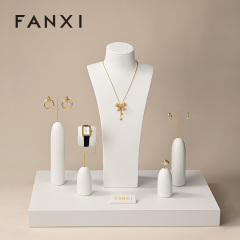 FANXI hot sale White metal Jewelry Combination Set