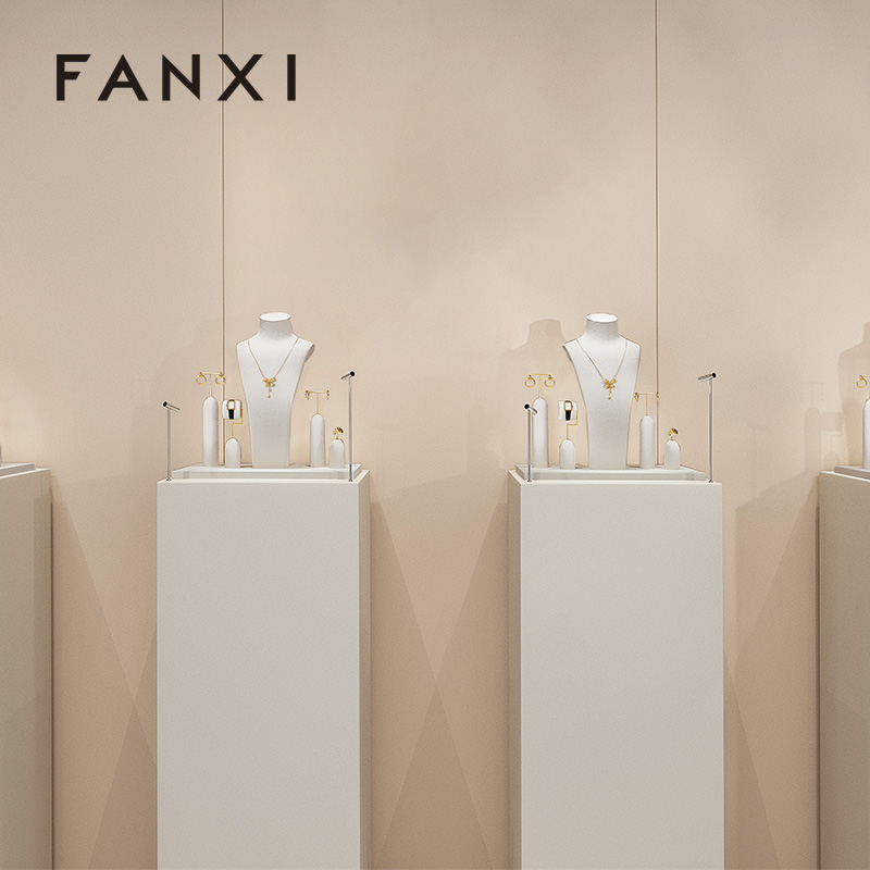 FANXI hot sale White metal Jewelry Combination Set