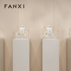 FANXI hot sale White metal Jewelry Combination Set