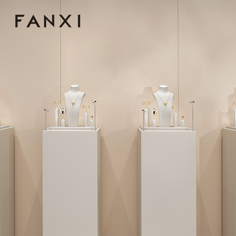 FANXI hot sale White metal Jewelry Combination Set