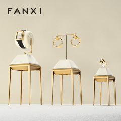 FANXI New arrival Beige metal Jewelry Display Stand