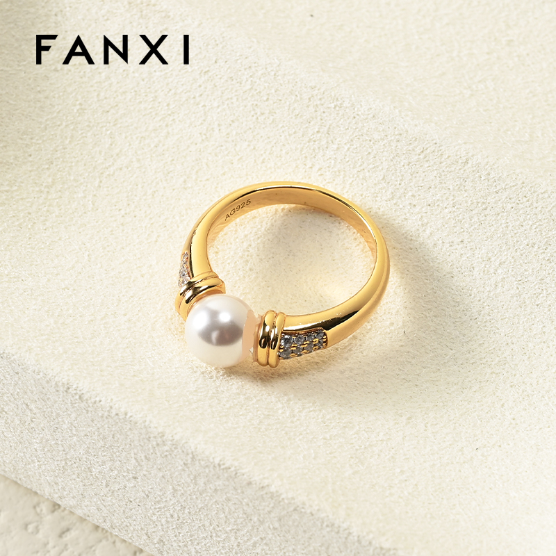 FANXI custom Belge Microfiber jewellery tray display