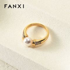 FANXI custom Belge Microfiber jewellery tray display