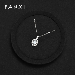 FANXI high quality Black Microfiber Jewelry display set