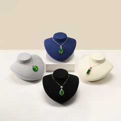 FANXI new arrival Multiple colors Microfiber Jewelry portrait stand