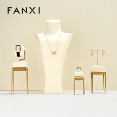 FANXI New arrival Beige metal Jewelry Display Stand