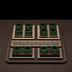 FANXI New arrival brown pu leather jewelry display