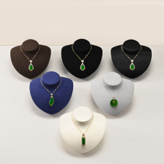 FANXI new arrival Multiple colors Microfiber Jewelry portrait stand