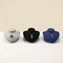 FANXI new arrival Multiple colors Microfiber Jewelry portrait stand