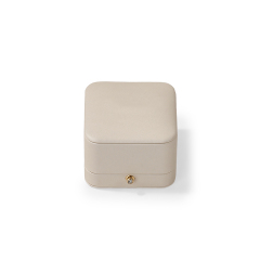 FANXI Custom beige leather magnetic paper box