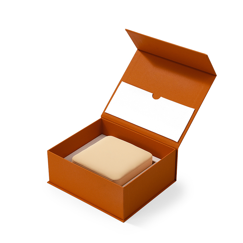 FANXI Custom orange beige magnetic paper box