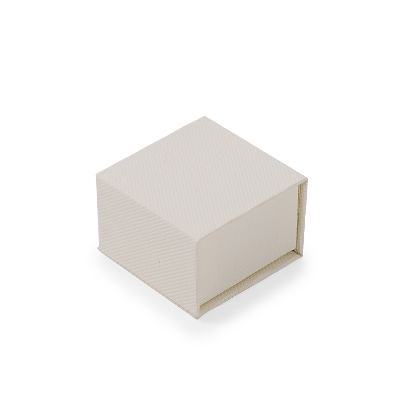 FANXI Custom beige leatherette paper ring box
